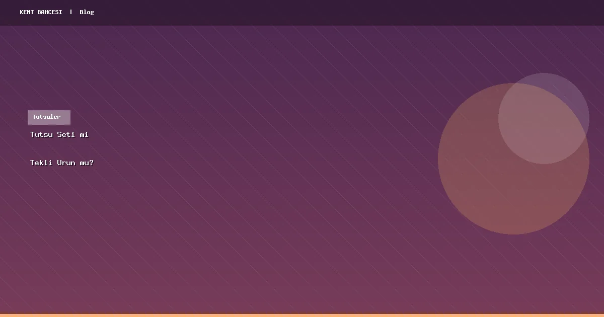 Tütsü Seti mi Tekli Ürün mü? Hangisini Tercih Etmeli?