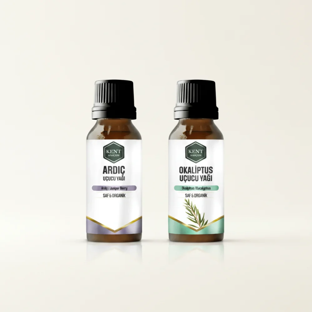 2 Li Uçucu Yağ Seti Ardıç + Okaliptüs 10 ml