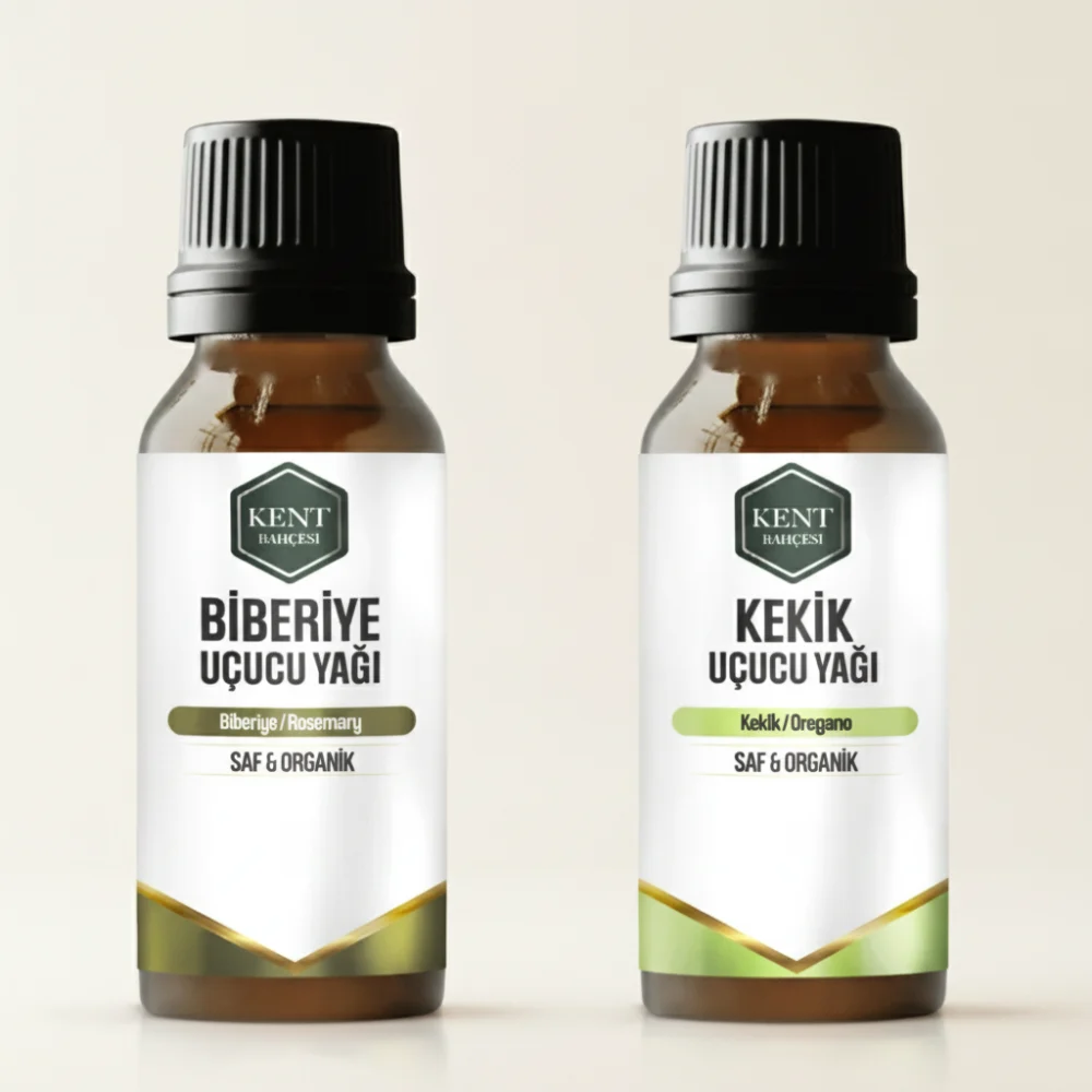 2 Li Uçucu Yağ Seti Biberiye + Kekik 10 ml
