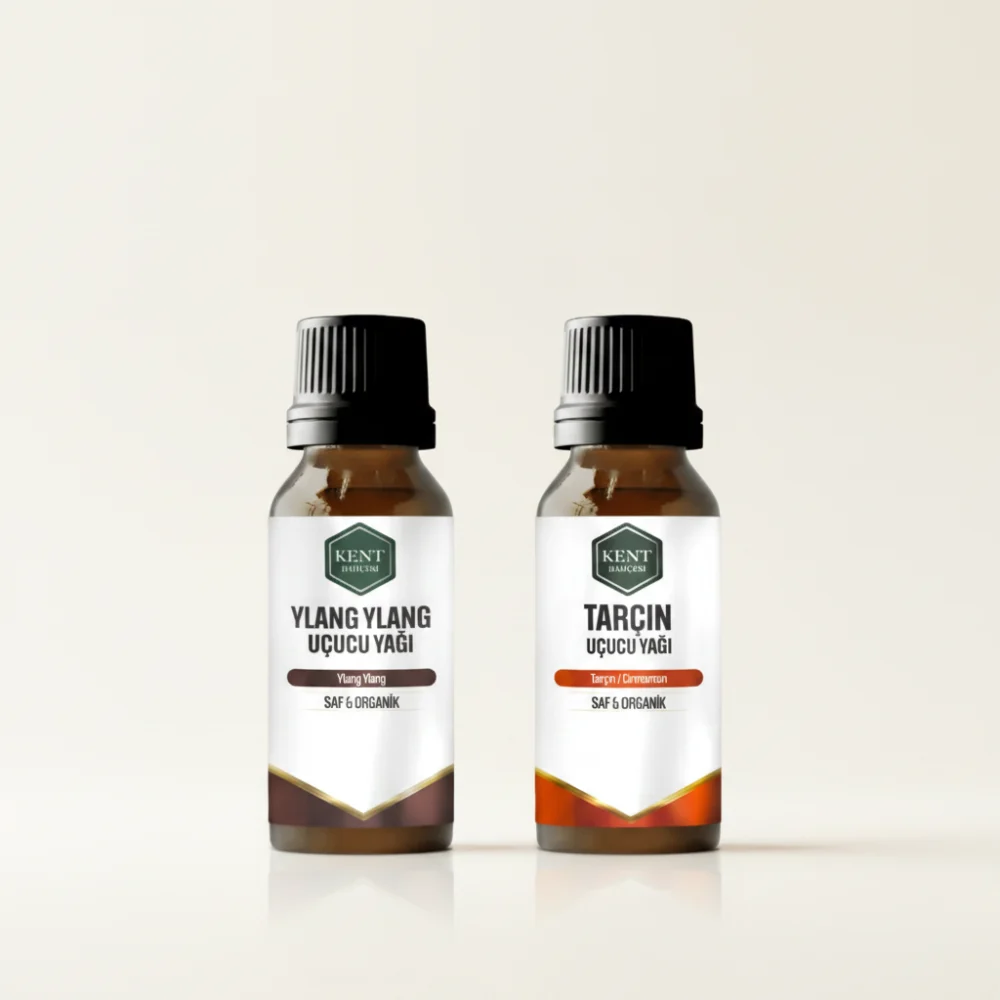2 Li Uçucu Yağ Seti Tarçın + Ylang Ylang 10 ml