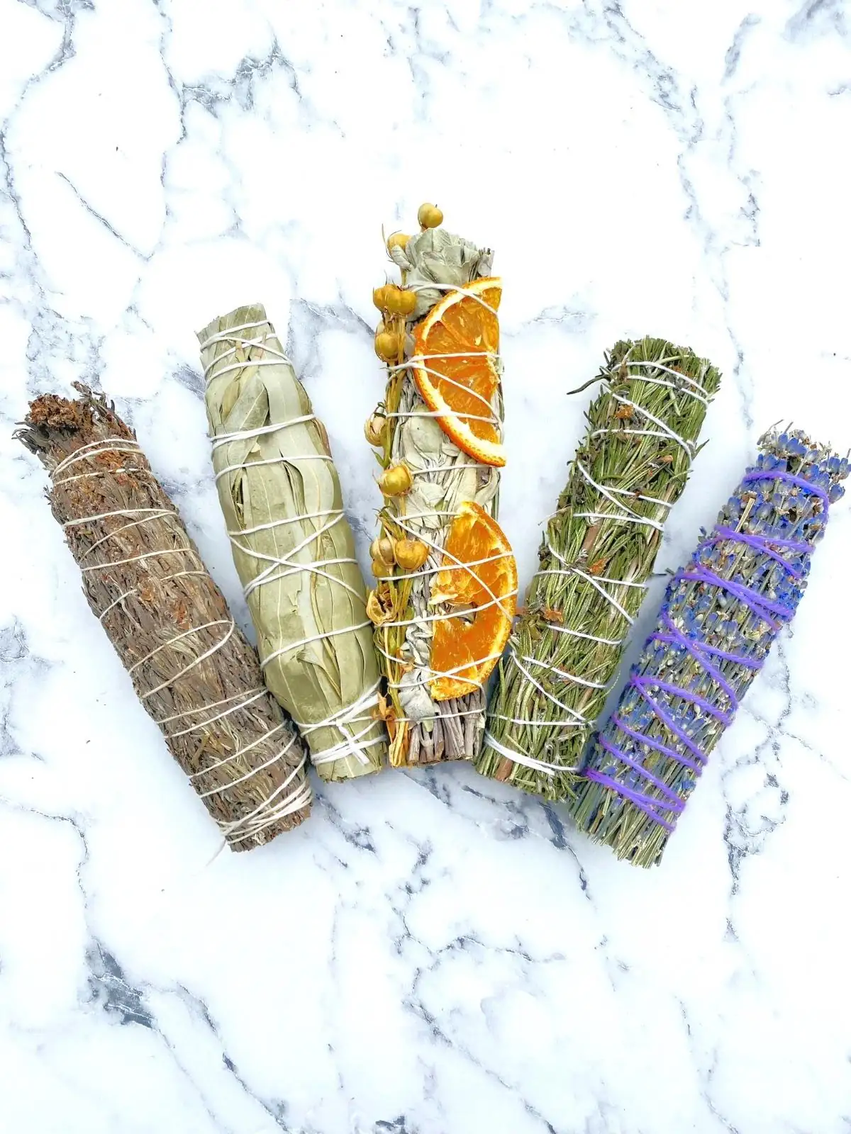 5'li Arınma Enerji Nazarlık Tütsü Seti — Doğal Bitki Karışımı