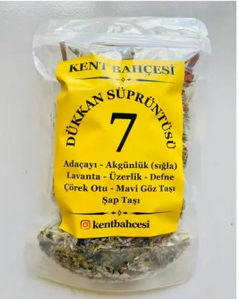 7 Dükkan Süpürüntüsü Tütsü Karışımı — Geleneksel Anadolu Tütsüsü