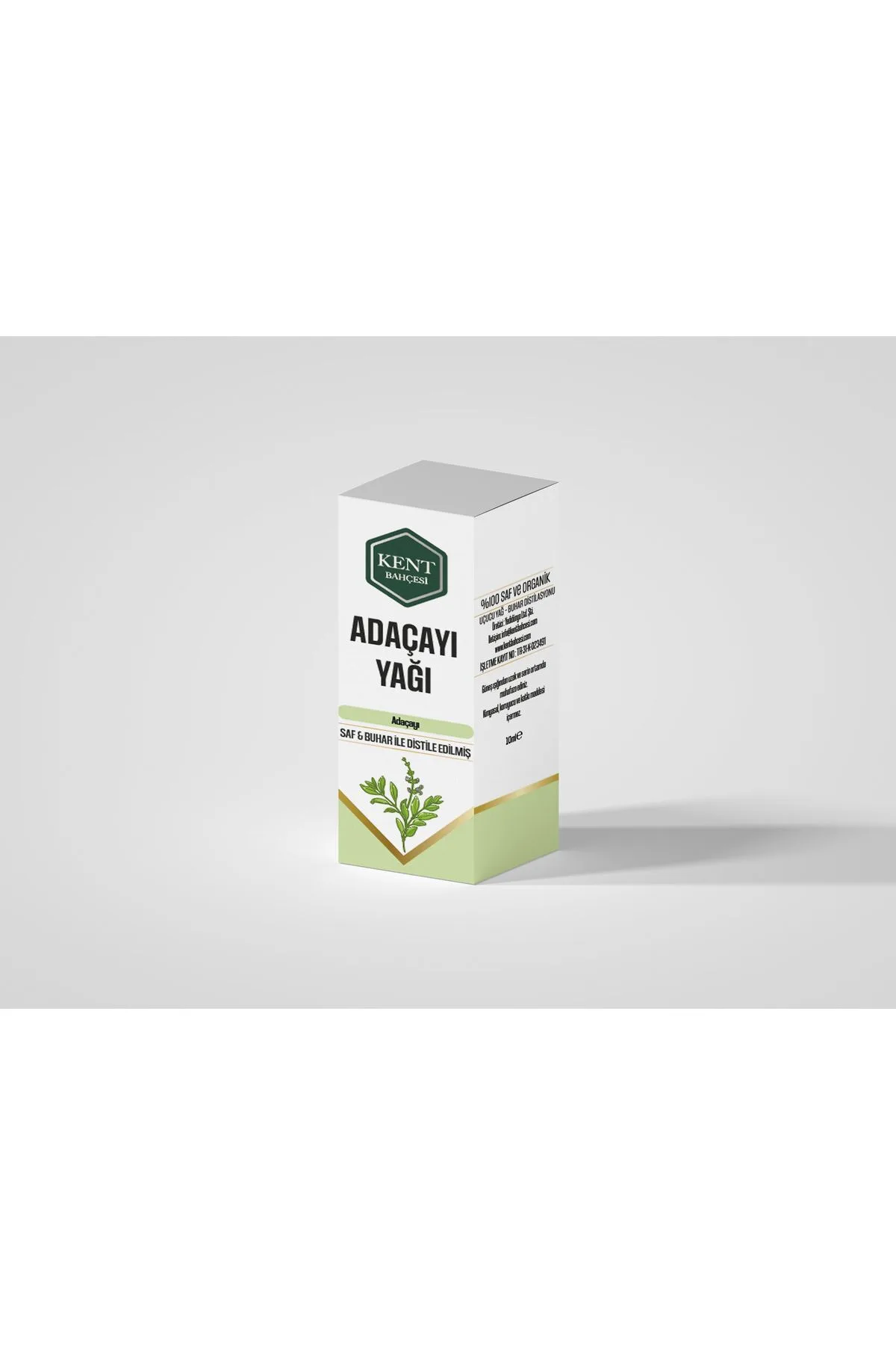 Adaçayı Uçucu Yağı 10 ml — Katkısız Doğal Esans