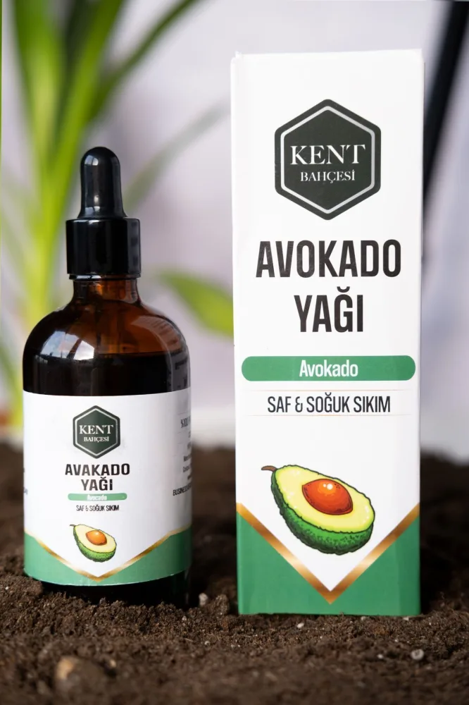 Avokado Çekirdeği Yağı 100 ml – Soğuk Sıkım