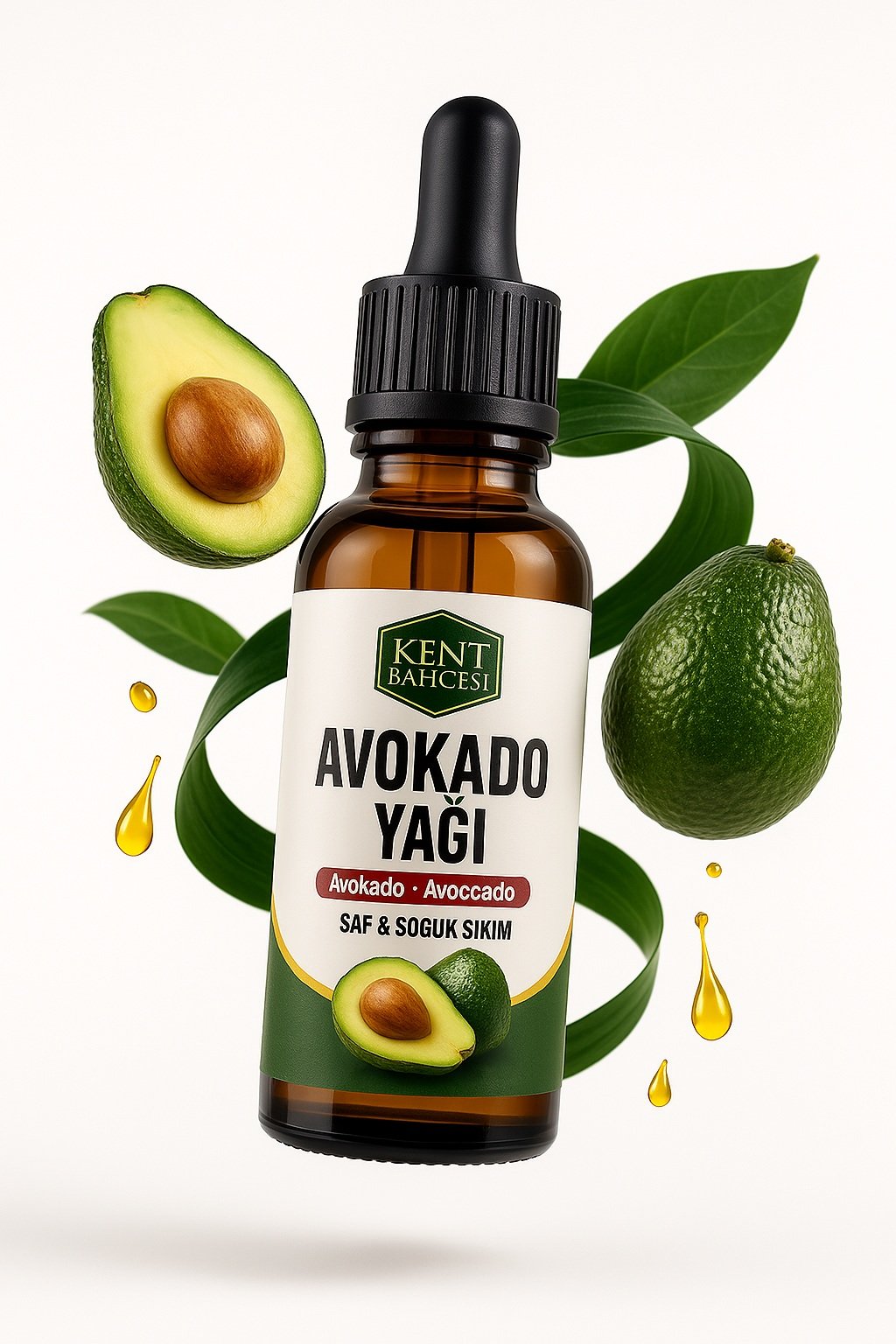 Avokado Çekirdeği Yağı 30 ml Soğuk Sıkım