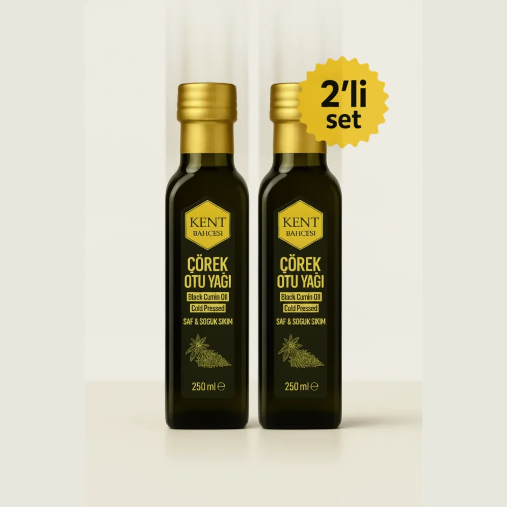 Çörek Otu Yağı 500 ml Avantaj Paketi – 2 × 250 ml