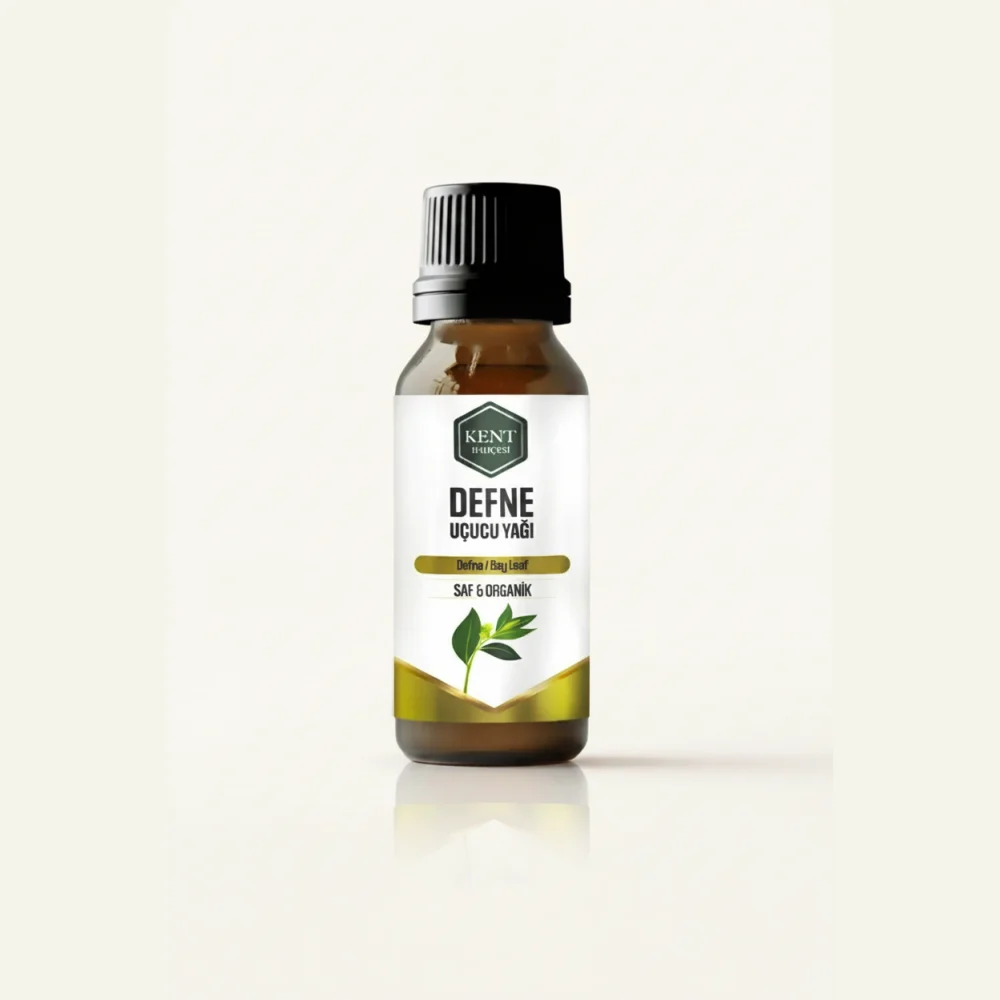 Kent Bahçesi Defne Uçucu Yağı 10 ml - Damlalıklı Cam Şişe