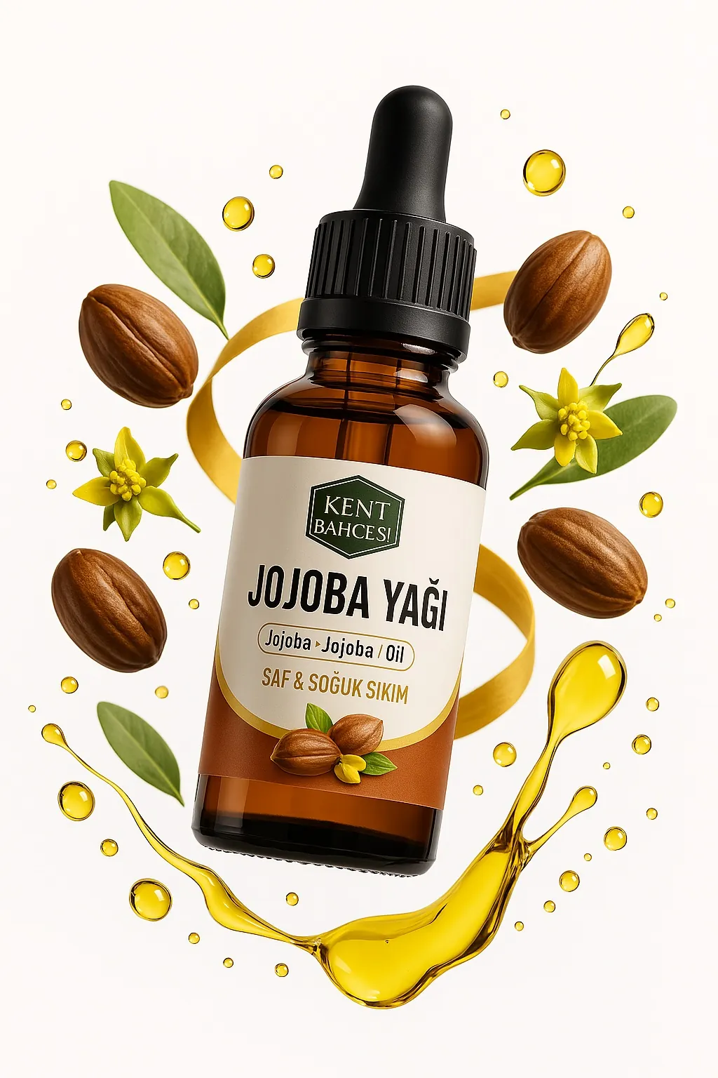 Jojoba Yağı Soğuk Sıkım 30 Ml