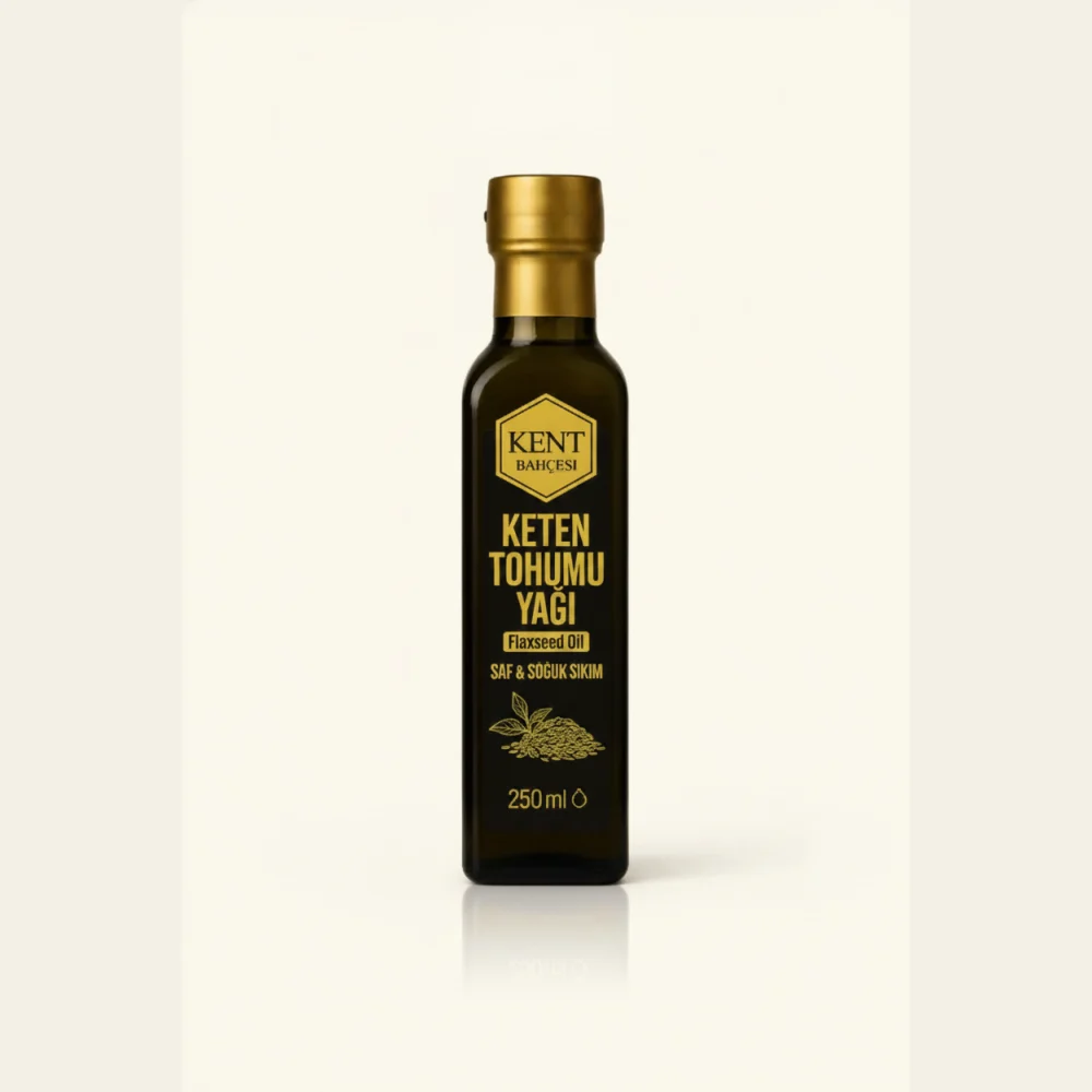 Keten Tohumu Yağı 250 ml – Soğuk Sıkım