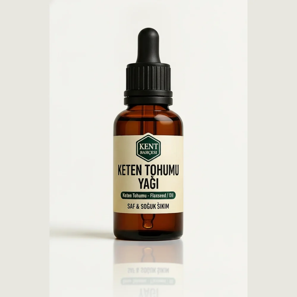 Keten Tohumu Yağı 30 ml – Soğuk Sıkım