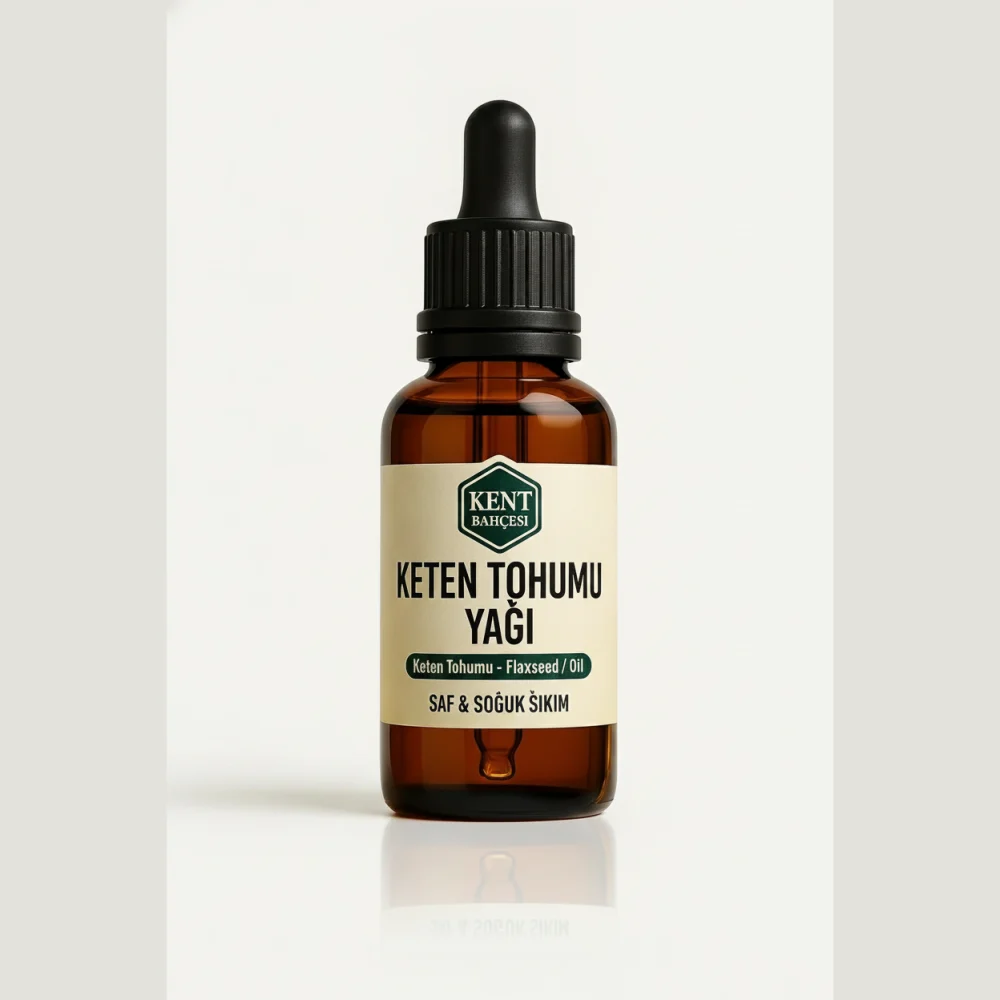 Keten Tohumu Yağı 100 ml – Soğuk Sıkım