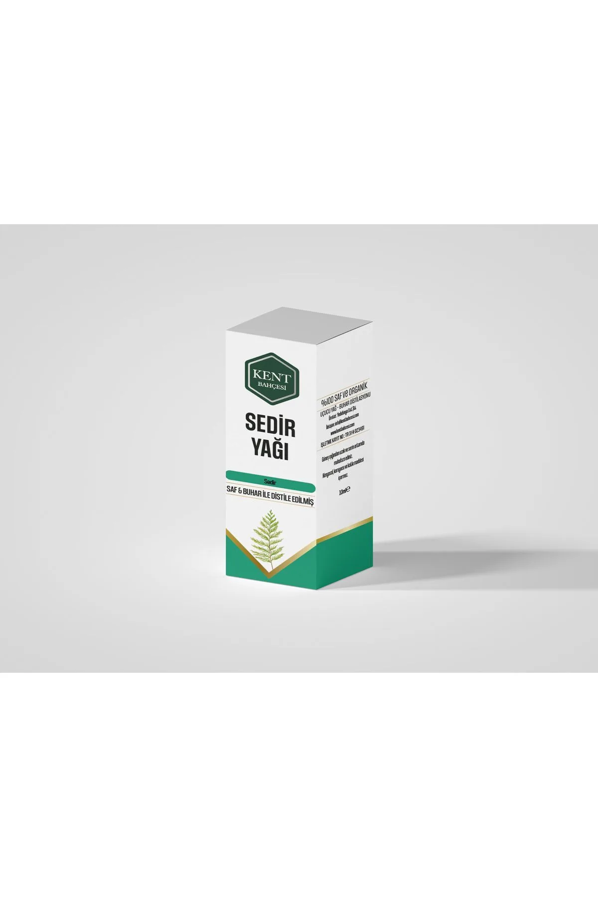 Sedir Uçucu Yağı 10 ml — Doğal Cedar Aromaterapi Yağı