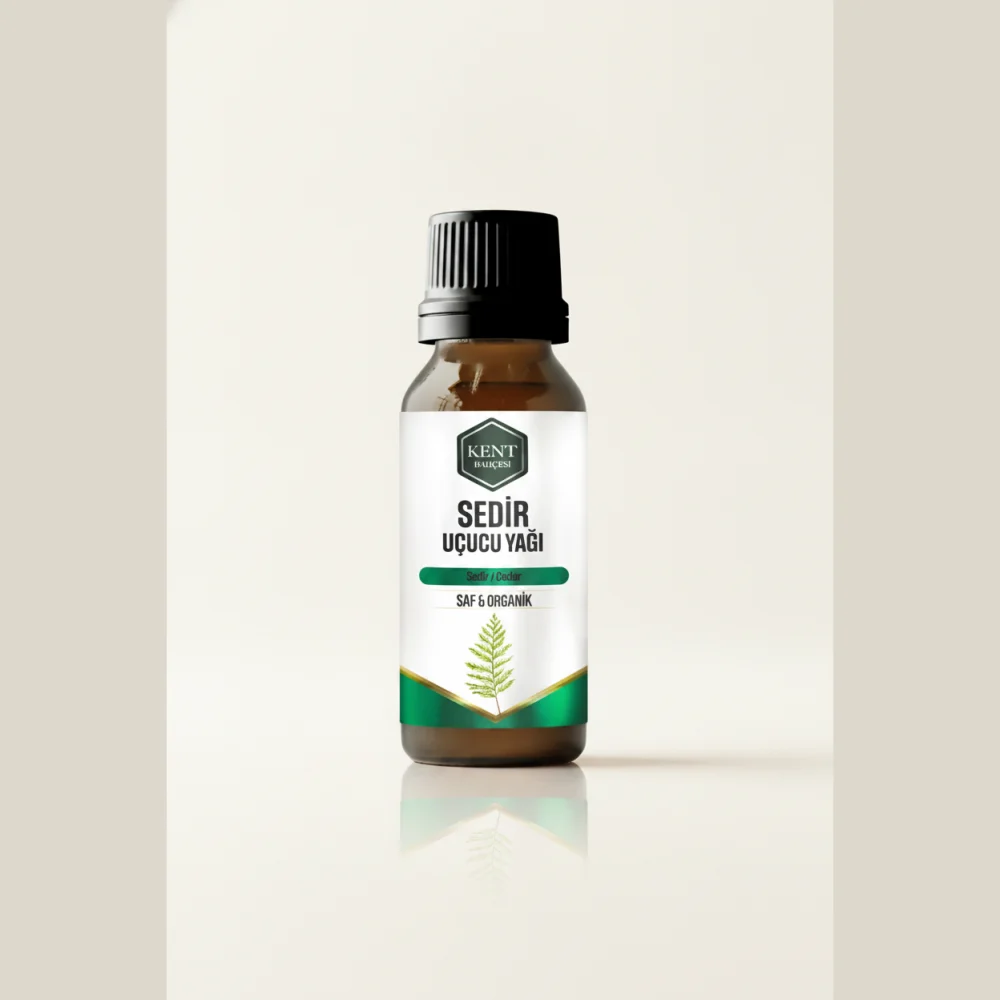 Kent Bahçesi Sedir Uçucu Yağı 10 ml - Odunsu Koku Difüzör Yağı