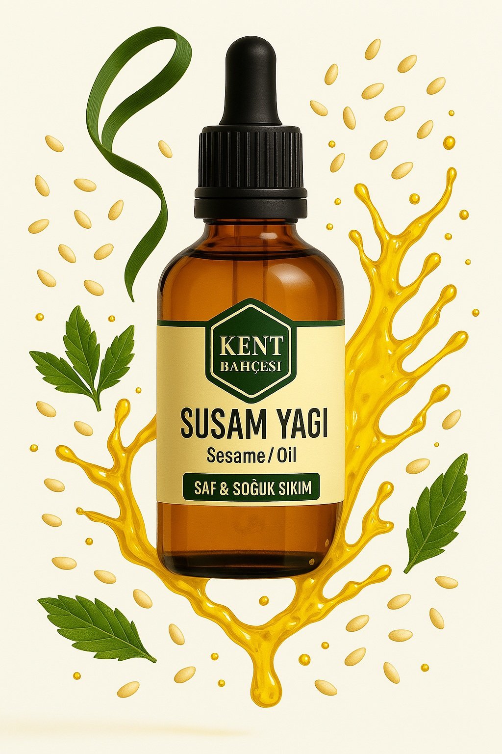 Susam Yağı 30 ml Soğuk Sıkım