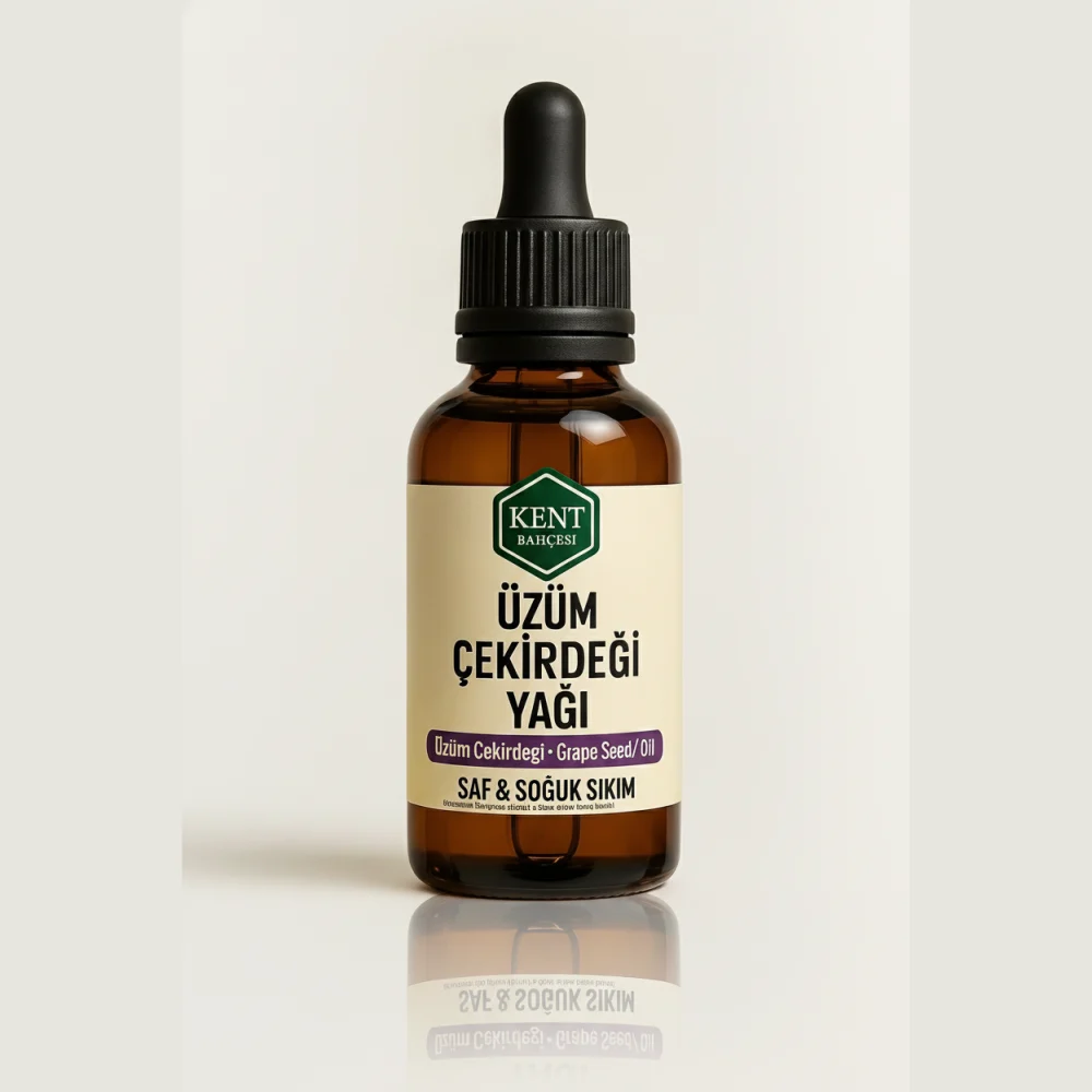 Üzüm Çekirdeği Yağı 30 ml – Soğuk Sıkım